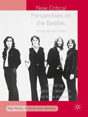cover image of New Critical Perspectives on the Beatles